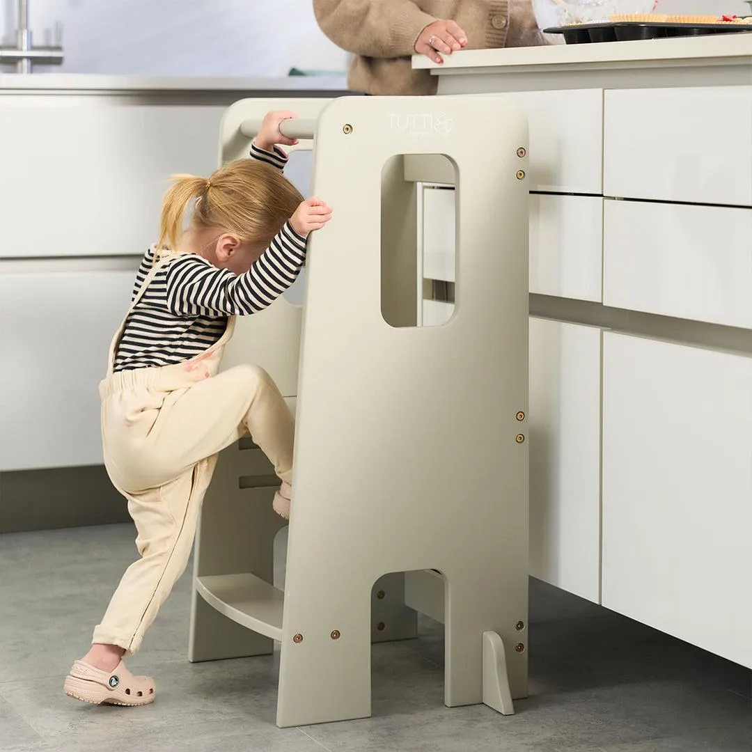 Tutti Bambini Helping Hands Montessori Toddler Learning Tower - Mushroom