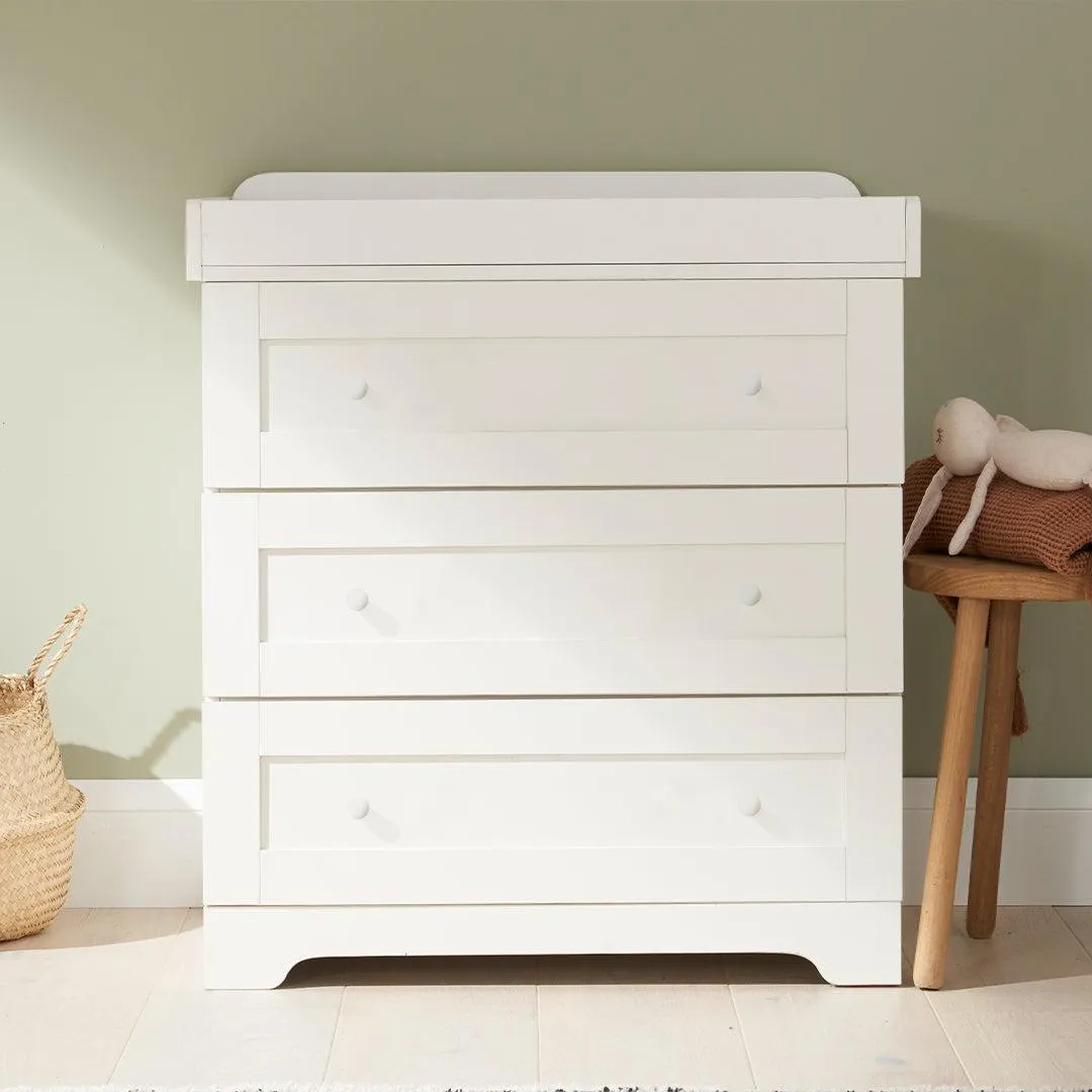 Tutti Bambini Rio 3pc Room Set - White