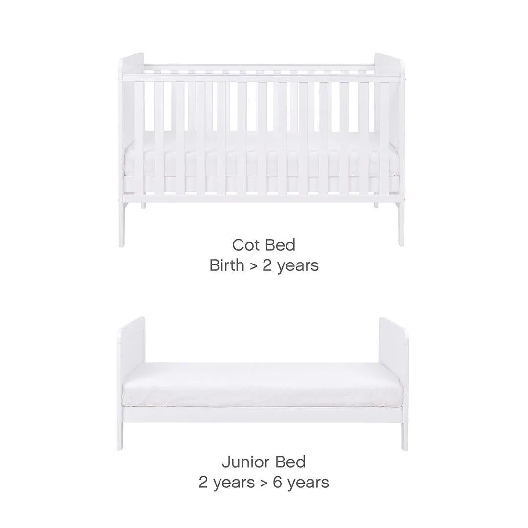 Tutti Bambini Rio 3pc Room Set - White