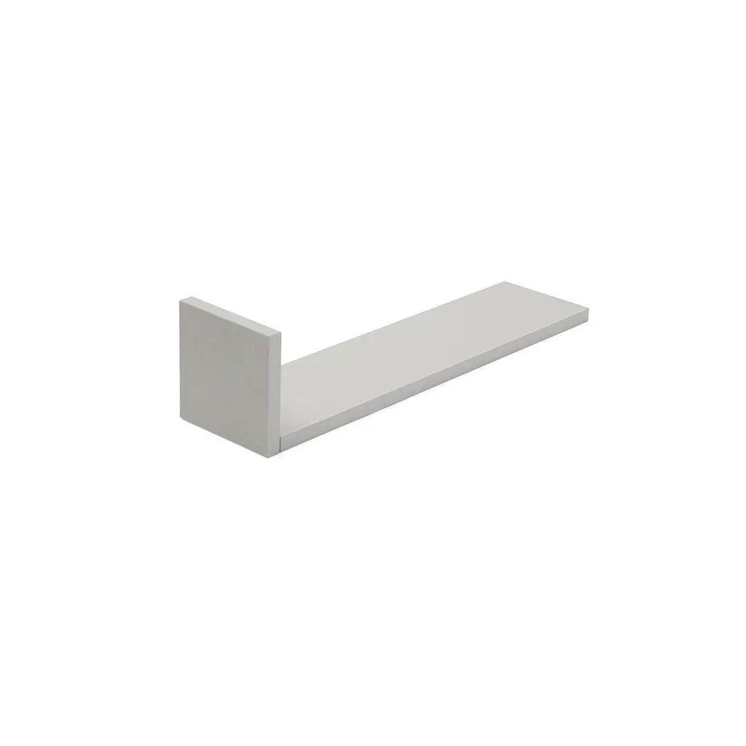 Tutti Bambini Rio Set of Three L-Shaped Wall Shelves - Dove Grey