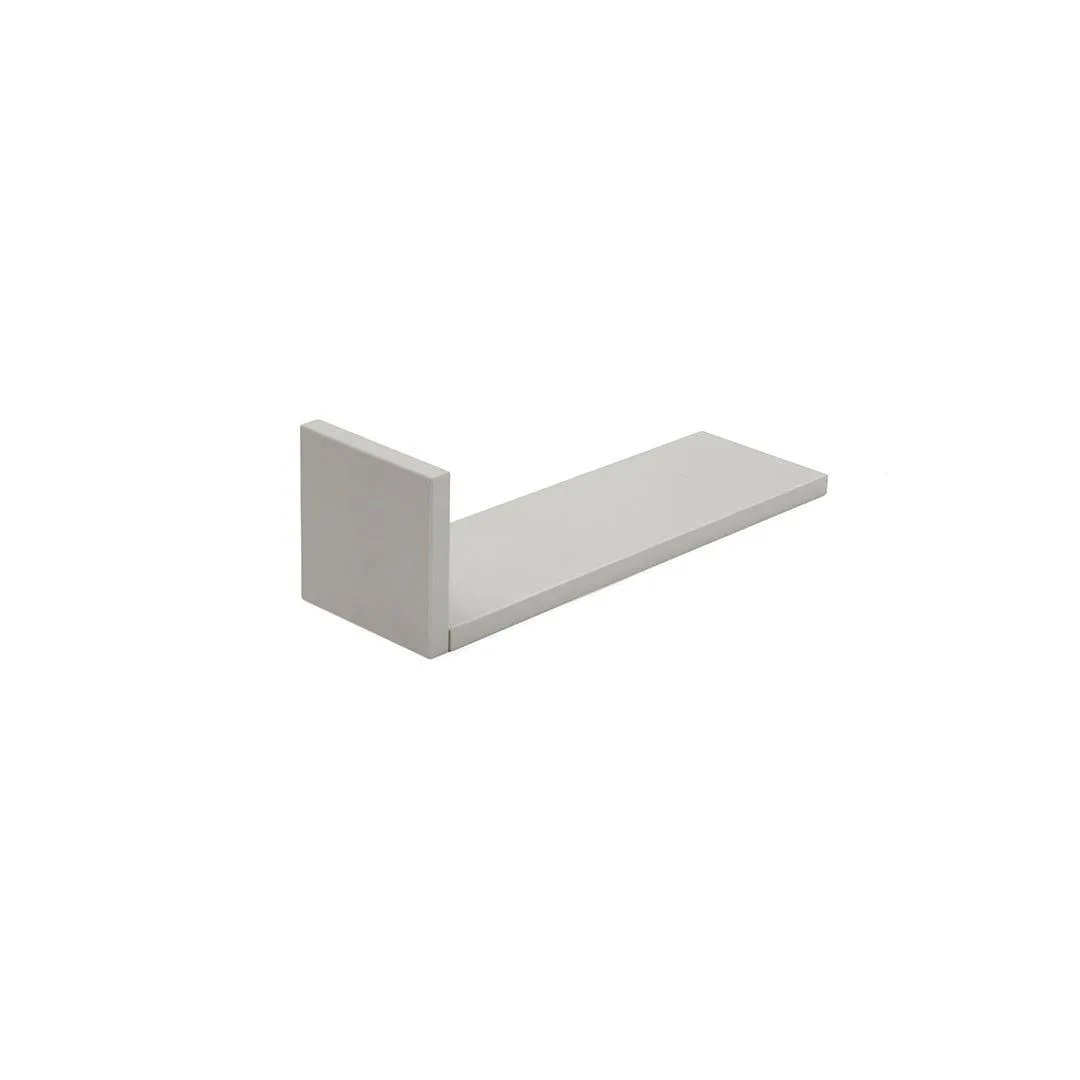 Tutti Bambini Rio Set of Three L-Shaped Wall Shelves - Dove Grey