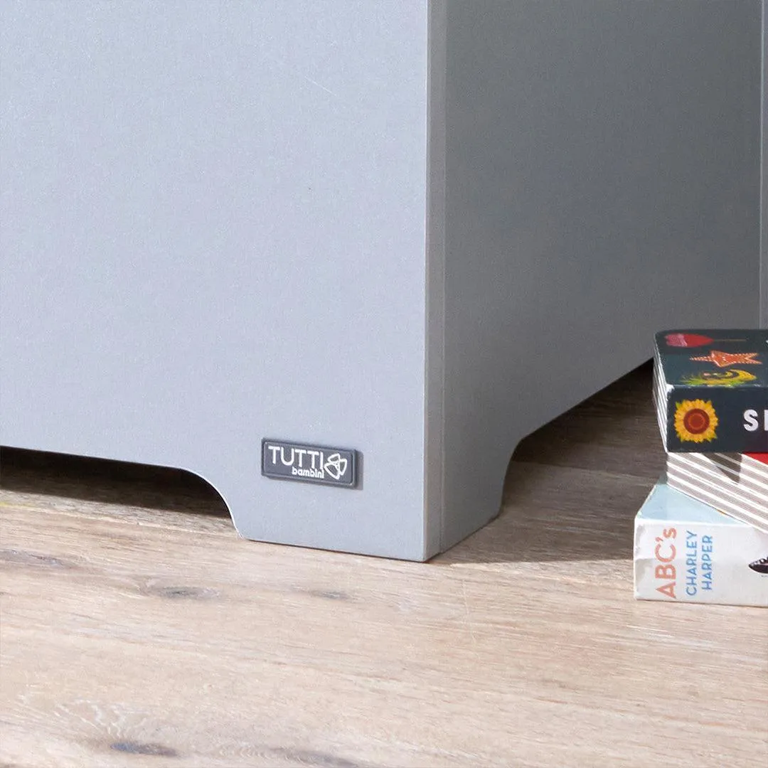 Tutti Bambini Rio Toy Box - Dove Grey/Honey Oak