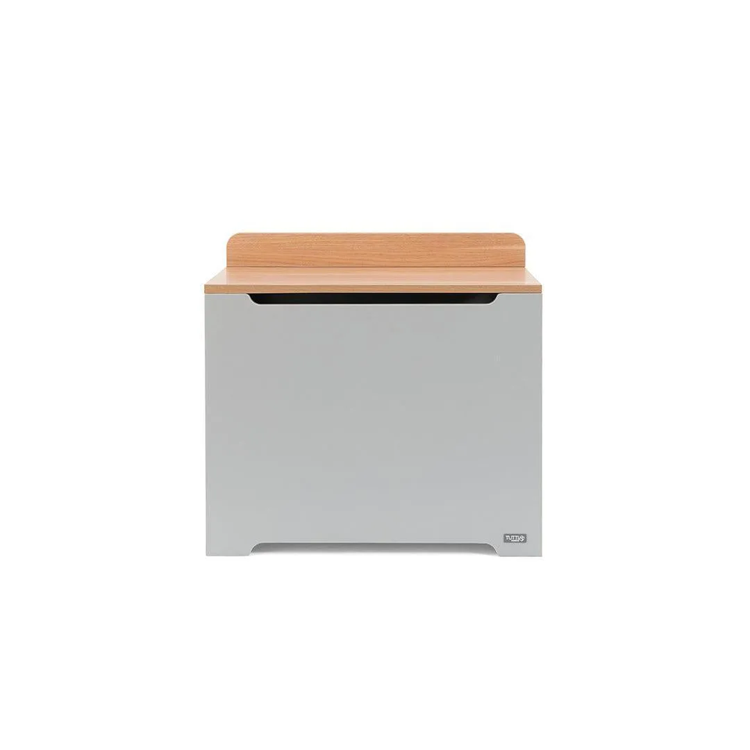 Tutti Bambini Rio Toy Box - Dove Grey/Honey Oak
