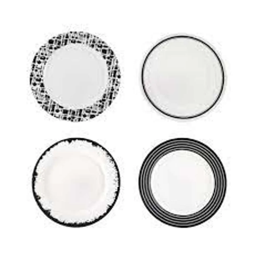 UBL Melamine Side Plate 20cm #KM0008