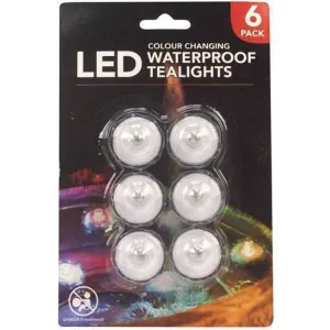 UBL Tea Lights Candle Led 6pk
