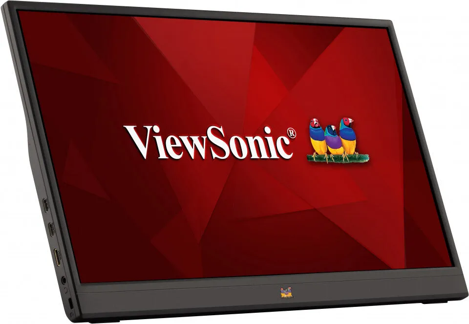 ViewSonic VA1655 16" Full HD Monitor - 60Hz, 7ms, IPS, Speakers, Black
