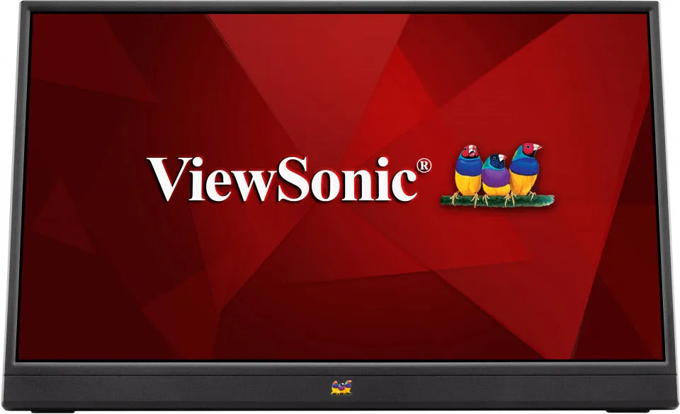 ViewSonic VA1655 16" Full HD Monitor - 60Hz, 7ms, IPS, Speakers, Black