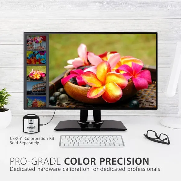 Viewsonic VP Series VP2468A 24" Full HD Monitor - 60Hz, 5ms, IPS, Height Adjustable, Black
