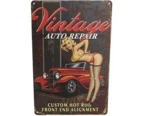 VINTAGE-A4 WALL ART