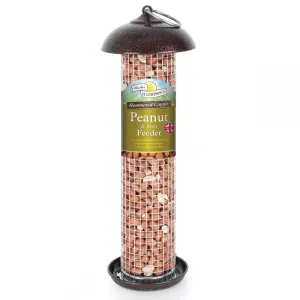 Walter Harrisons Hammered Copper Peanut & Seed Feeder 30cm
