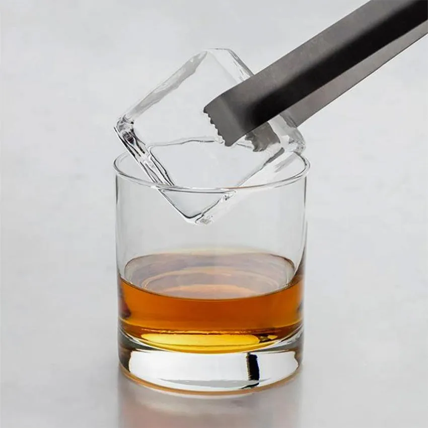 W&P | Clear Ice Cube Mold - Charcoal