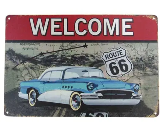 WELCOME-A4 WALL ART