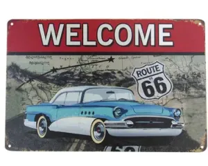 WELCOME-A4 WALL ART
