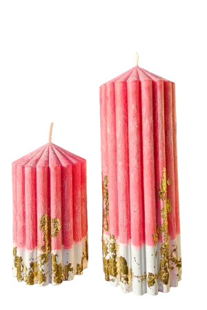WILDBERRY BLISS PILLAR CANDLES