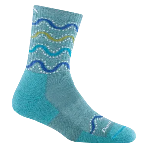 Women's Wandering Stripe Micro Crew Lightweight w\Cushion