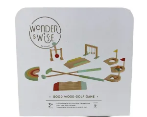 Wonder and Wise Good Wood Golf Game