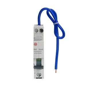 Wylex NXSB40AFD RCBO/AFDD 1MW 1P SWN
