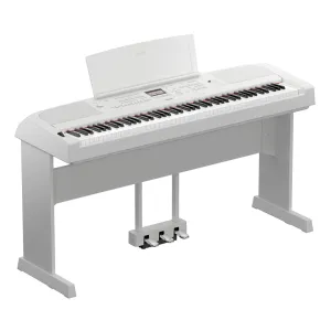 Yamaha DGX-670WH Portable Grand Piano Bundle