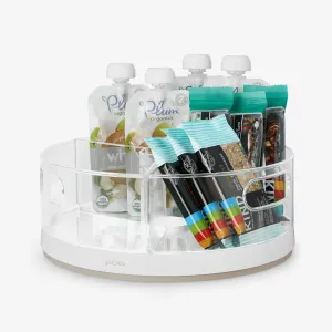 Youcopia | Crazy Susan Turntable With 3 Bins