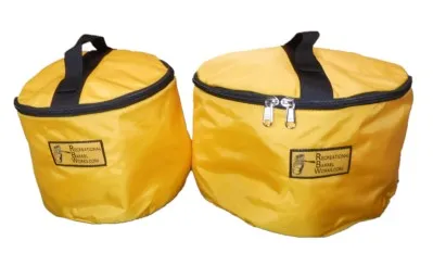 Zippered Barrel Bucket