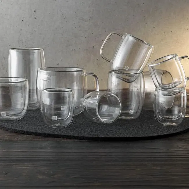 Zwilling | Sorrento Plus 2 Pc Espresso Glass Set - Clear 8 cl