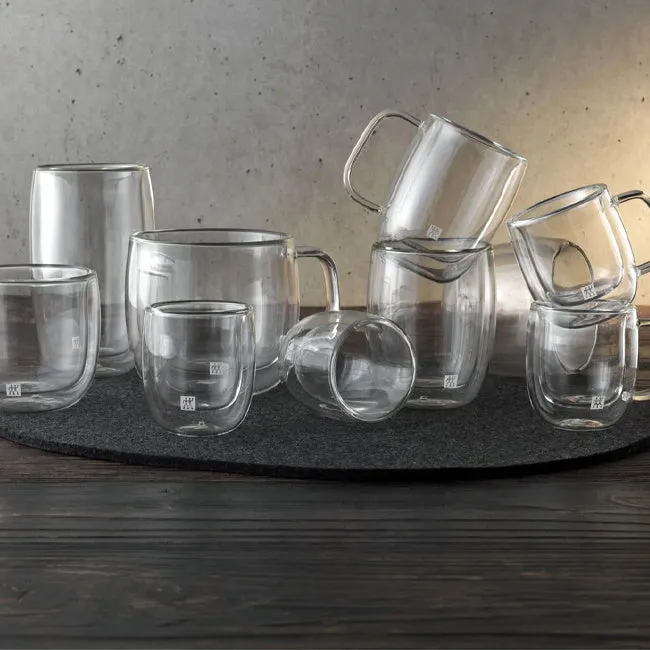 Zwilling | Sorrento Plus Espresso Glass Mug Set - Clear 13.4 cl
