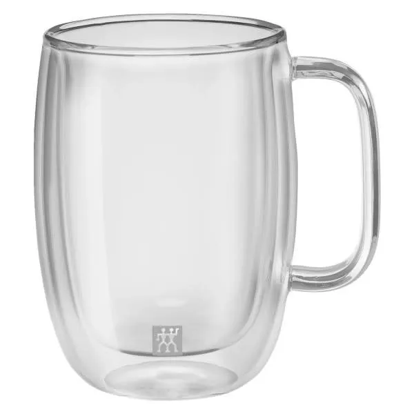 Zwilling | Sorrento Plus Latte Glass Mug Set - Clear